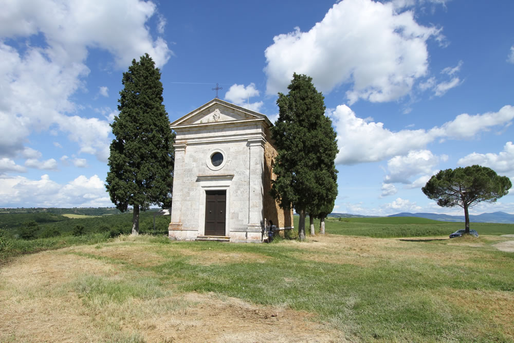 View of the small Church